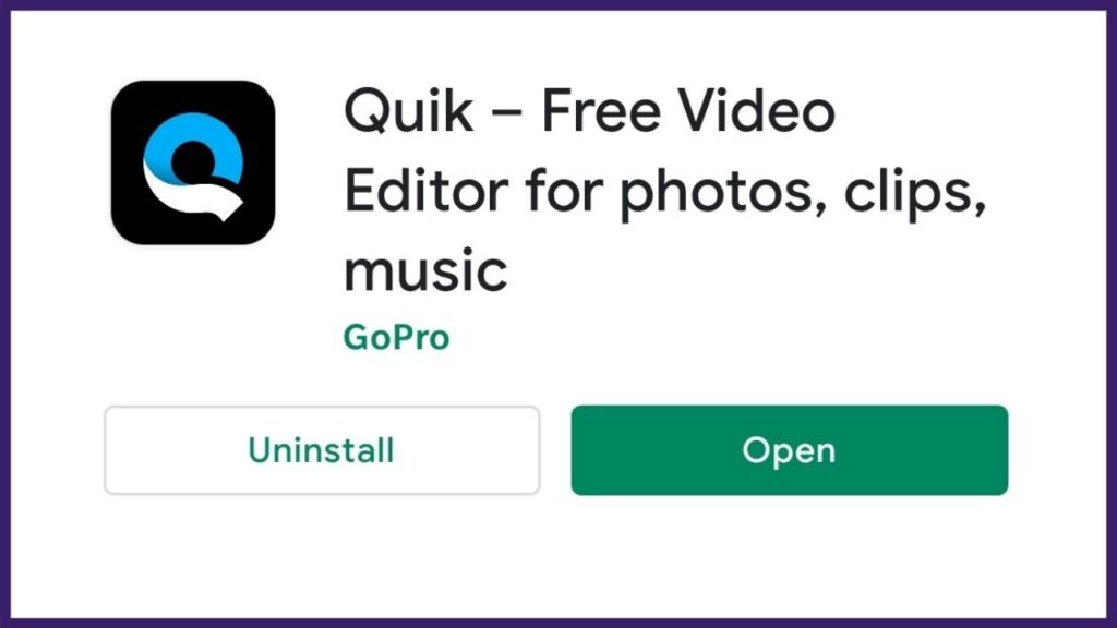 Quik - Video creation tool for Instagram